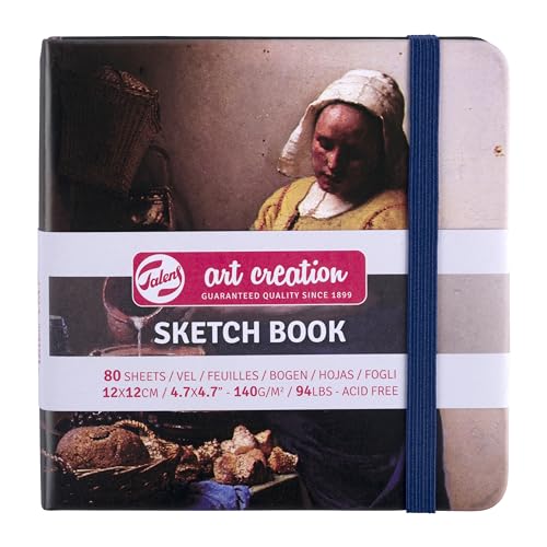 Talens Art Creation Skizzenbuch, Das Milchmädchen, 12 x 12 cm von Talens Art Creation