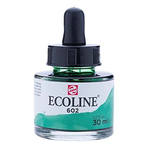 Ecoline Liquid Watercolor 30ml Pipette Jar - Deep Green (11256021) von Ecoline