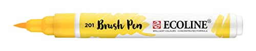 Pinselstift Talens Ecoline Brush Pen hellgelb 201 von Ecoline