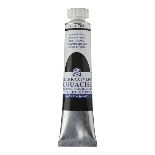 TALENS GOUACHE BLACK INTENSO 20ML von Talens