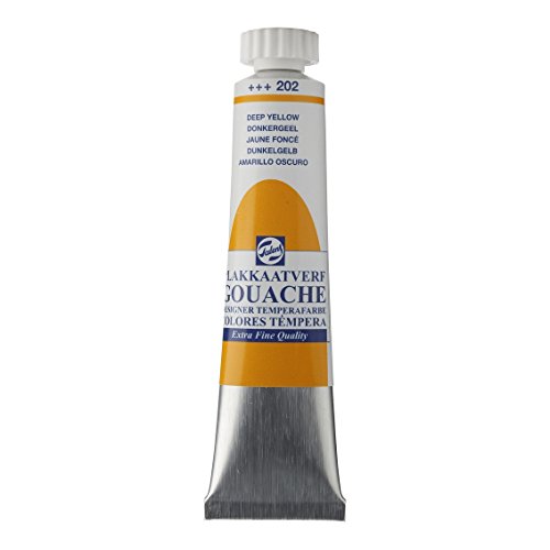 Talens Extra Fine Gouache 20ML DEEP YELLOW von Ecoline