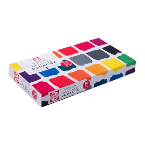 Talens Gouache Extra Fine Basis-Set | 10 x 20 ml von Talens