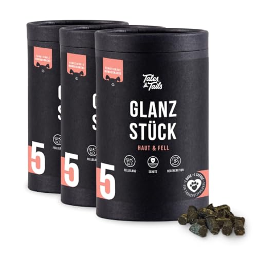 Tales & Tails Glanzstück Haut und Fell-Snack für Hunde - 3 Dose 975g von Tales & Tails PAWESOME FOOD FOR PETS