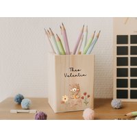 Einschulung Deko - Personalisierter Stiftebecher Mit Boho Motiven | Stiftehalter Für Erstklässler Geschenk Die Schultüte von TalesOfMarley