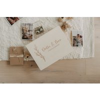 Große Erinnerungskiste Mit Namen Als Personalisiertes Hochzeitsgeschenk Oder Geschenk Zur Geburt von TalesOfMarley