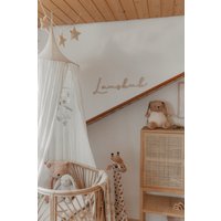 Lausbub - Schriftzug Aus Holz Als Wanddekoration | Kinderzimmer Dekoration Wohndeko Baby Geschenk Tales Of Marley von TalesOfMarley
