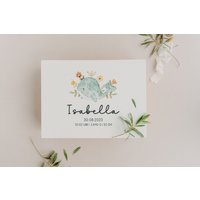 Personalisierte Erinnerungskiste Mit Namen Für Kindererinnerungen Als Personalisiertes Geschenk Geburt O. Taufgeschenk Name - 3 Größen von TalesOfMarley