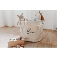 Personalisierter Aufbewahrungskorb Für Spielsachen | Personalisierte Kinderzimmerdeko Aufbewahrung Spielzeug von TalesOfMarley