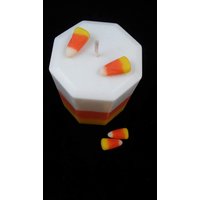 Candy Corn Stumpenkerze - Duftkerze von TalkativeWax