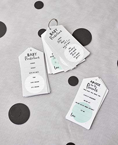 Talking Tables Born To Be Loved Advice Cards With Keyring 20Pk, Papier von Talking Tables
