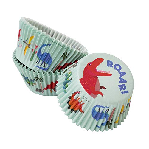 Talking Tables DINO-CAKECASE Dinosaurier-Kuchen-Kästen 30Pk, Paper, Dinocake von Talking Tables