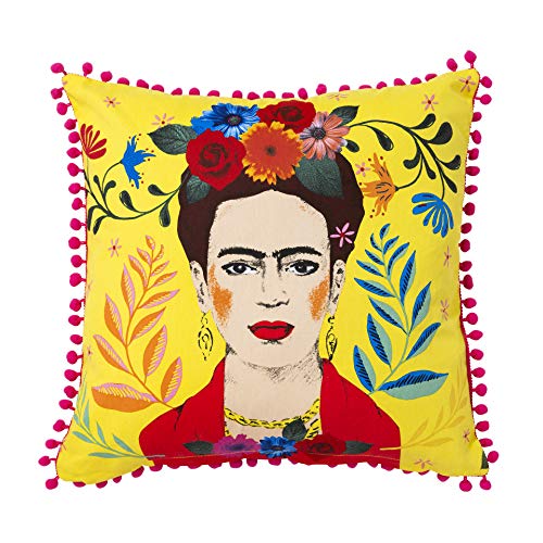 Talking Tables Frida Kahlo | Frida Kahlo Kissen| 45 x 45 cm von Talking Tables