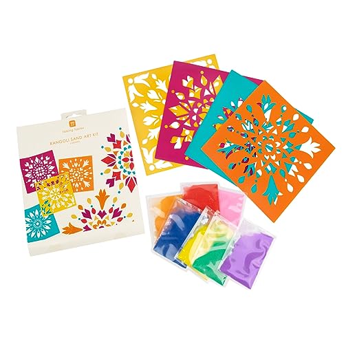 Talking Tables Hergestellt Rangoli Sandschablonen-Set Diwali Kinder Bastelset DIY Papier Kunst und Handwerk Aktivität | Produkt wiederverwendbar & Verpackung vollständig recycelbar | 4 Stück Talking Tables Hergestellt Rangoli Sandschablonen-Set Diwali Kinder Bastelset DIY Papier Kunst und Handwerk Aktivität | Produkt wiederverwendbar & Verpackung vollständig recycelbar | 4 Stück von Talking Tables