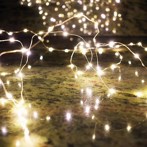 Talking Tables ILLUM-LIGHT-GLD-WHT Party Illuminations Gold Wire LED Lights, Kunststoff Talking Tables ILLUM-LIGHT-GLD-WHT Party Illuminations Gold Wire LED Lights, Kunststoff von Talking Tables