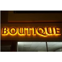 Business Schild | Hinterleuchtetes Acryl Personalisiertes Geschäftsschild Metallschild 3D Mit Hintergrundbeleuchtung Außenschild von TalkingSign3D