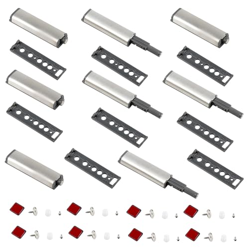 8 Stück Magnetische Türschnäpper Pusher, Push to Open Türöffner, Schranktür Dämpfer, Drucktüröffner Schrank, Druckschnapper Öffner, Türen Möbel Schubladen Schranktür Magnetschnäpper Drucktüröffner (A) 8 Stück Magnetische Türschnäpper Pusher, Push to Open Türöffner, Schranktür Dämpfer, Drucktüröffner Schrank, Druckschnapper Öffner, Türen Möbel Schubladen Schranktür Magnetschnäpper Drucktüröffner (A) von Talleros