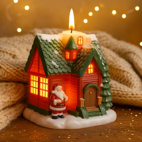 Silikonformen Gießformen Häuser Kerzenformen zum Gießen, Silikonform Weihnachten 3D Weihnachtsmann Haus Silikonform Häuser Gießform Gips Gießformen Silikon Giessformen Silikon Gießform Haus (A) Silikonformen Gießformen Häuser Kerzenformen zum Gießen, Silikonform Weihnachten 3D Weihnachtsmann Haus Silikonform Häuser Gießform Gips Gießformen Silikon Giessformen Silikon Gießform Haus (A) von Talleros