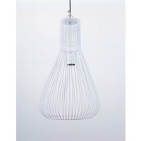 Metall Hängeleuchte Weiß/Schwarz Käfig Stil Vintage Handing Bronze Industrie Lampe Leuchte Rost Antik von TallinnHandmadeStore