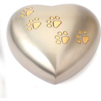 Urnen Bestattung Herz Urne Hundepfote Haustier Asche Messing Material Urnen Bestattung Herz Urne Hundepfote Haustier Asche Messing Material von TallinnHandmadeStore