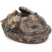 Urnenbestattung Urne Katze Haustier Asche Messing Material von TallinnHandmadeStore