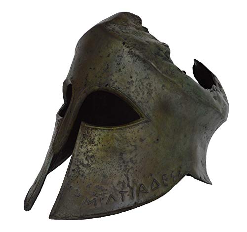 Harilla Talos Artifacts Miltiades Bronze Helm aus Schlacht von Marathon – Olympia Museum Replik Harilla Talos Artifacts Miltiades Bronze Helm aus Schlacht von Marathon – Olympia Museum Replik von Talos Artifacts