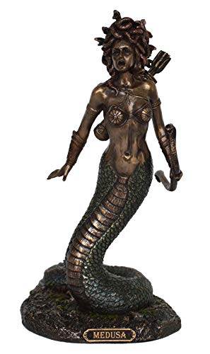 Talos Artifacts Medusa Griechische Gorgonschlange-Monster Medousa Snake Lady Dekofigur - Kaltgussbronze-Harz Talos Artifacts Medusa Griechische Gorgonschlange-Monster Medousa Snake Lady Dekofigur - Kaltgussbronze-Harz von Talos Artifacts