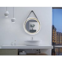 Talos Badspiegel "Golden Summer" Durchmesser 55 cm, mit LED-Beleuchtung von Talos