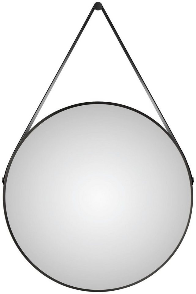 Talos LED-Lichtspiegel, rund, mit indirekter LED Beleuchtung, matt Ø 80 cm von Talos