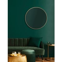 Talos Wandspiegel dekorativer runder Spiegel mit Aluminiumrahmen, Ø 80 cm Talos Wandspiegel dekorativer runder Spiegel mit Aluminiumrahmen, Ø 80 cm von Talos