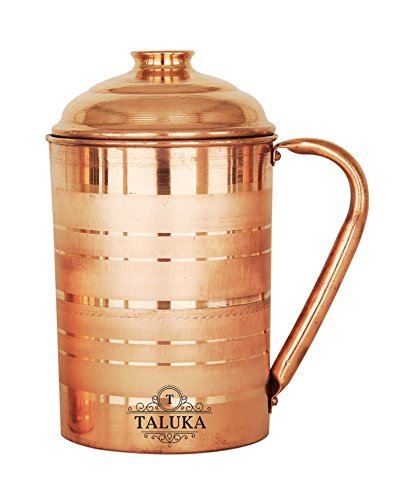 Kupferkrug / Krug / Trinkgeschirr / Wasserspeicher, Ayurveda, gute gesundheitliche Vorteile von Taluka
