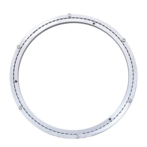 TamBee Heavy-Duty Dämpfer 45,7 cm Aluminium Lazy Susan Bearing Drehteller Ring Drehplatte Hardware für schwere Lasten von TamBee