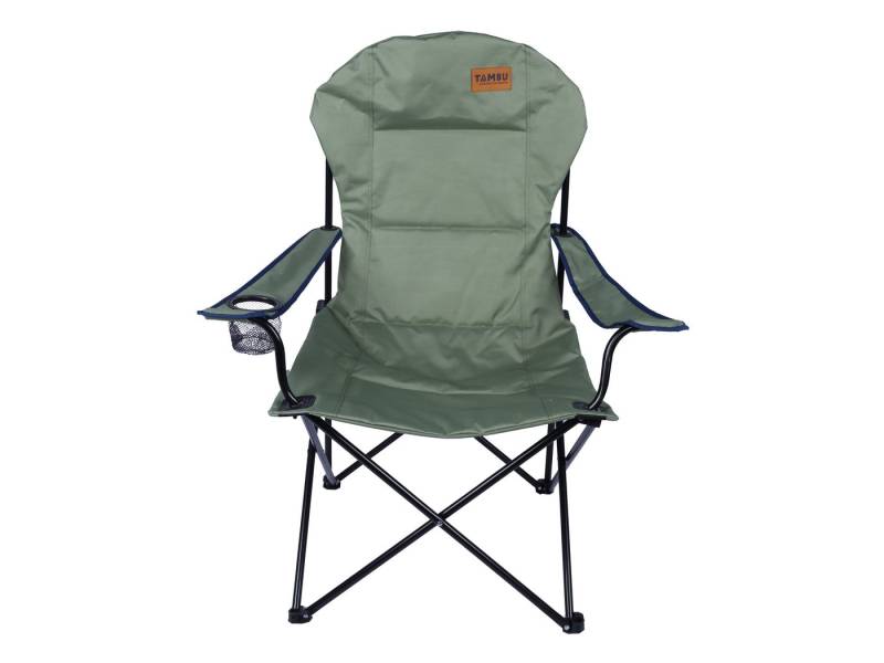 Tambu Campingstuhl TAMBU - BENGALA - Camping-Faltstuhl, 100% recycelter Polyester, PFC-FREI von Tambu