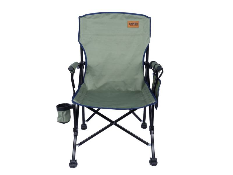 Tambu Campingstuhl TAMBU - NADIRA - Camping-Faltstuhl, 100% recycelter Polyester, PFC-FREI von Tambu