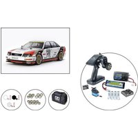 Tamiya Audi V8 Tourenwagen, Set Brushed 1:10 RC Modellauto Elektro Tourenwagen Bausatz 2,4GHz Tamiya Audi V8 Tourenwagen, Set Brushed 1:10 RC Modellauto Elektro Tourenwagen Bausatz 2,4GHz von Tamiya