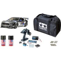 Tamiya TT-02 Ford Mustang GT4 Brushed 1:10 RC Modellauto Elektro Straßenmodell Allradantrieb (4WD) Tamiya TT-02 Ford Mustang GT4 Brushed 1:10 RC Modellauto Elektro Straßenmodell Allradantrieb (4WD) von Tamiya