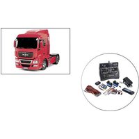 Tamiya 390056332 MAN TGX 18.540, Set 1:14 Elektro RC Modell-LKW Bausatz Vorlackiert von Tamiya