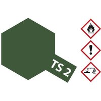 Tamiya Acrylfarbe Dunkelgrün TS-2 Spraydose 100ml von Tamiya