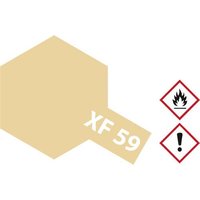 Tamiya Acrylfarbe Wüstengelb (matt) XF-59 Glasbehälter 23ml von Tamiya