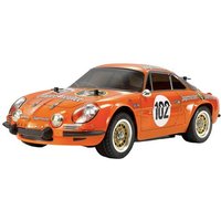 Tamiya Renault Alpine 110 Jägermeister Orange Brushed 1:10 RC Modellauto Elektro Rennwagen Bausatz von Tamiya