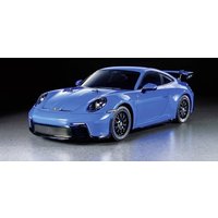 Tamiya TT-02 1:10 RC Porsche 911 GT3 (992) (TT-02) Brushed 1:10 RC Modellauto Sportwagen Allradantri von Tamiya