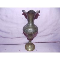 Messing Geätzte Vase von Tammyfindsshop