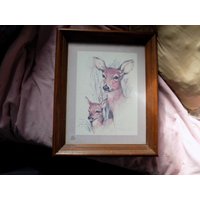 Vintage Bild Hirsch von Tammyfindsshop