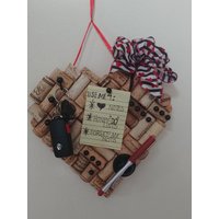 Herzförmige Pinnwand Und Message-Center von TamsCreativeOutlet