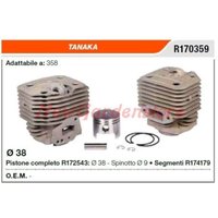 TANAKA Freischneider 358 R170359 Kolben-Zylinder-Segmente von Tanaka