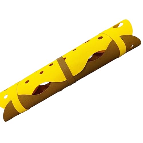 Tanakeji Katzen Tunnel Bett,Waschbares Versteck Nest Für Kätzchen - Interaktives Filz Katzentunnel Bett Für Wohnung Wohnzimmer Schlafzimmer - Zuhause Spielen Schlafen von Tanakeji