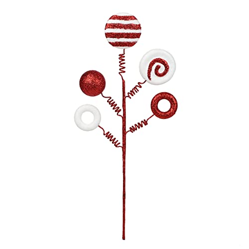 Tanant 3 Stück Weihnachts-Zuckerstangen-Plektren für Baum, 41,8 cm Zuckerstange, Weihnachtsdekoration, Weihnachtsbaumschmuck, Süßigkeiten-Ornamente für Weihnachten, Urlaub, Party, Zuhause von Tanant