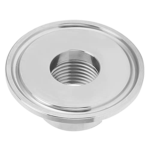 Tri-Clamp-Adapter, Adapter für Tri-Clamp-Braugeräte, Innengewinde-Adapter, 1,5 Zoll auf 1/2 Zoll NPT-Innengewinde, Adapter für Tri-Clamp-Rohrverschraubung von Tanant