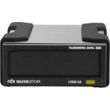 Overland-Tandberg RDX QuikStor 500 GB Externe Festplatte (500 GB, USB Type-B, 3.0 (3.1 Gen 1), Schwarz von Tandberg