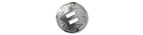 Tandy Leather Factory Nickel-Conchos, Mehrfarbig, 1.19 x 4.44 x 8.89 cm von Tandy Leather