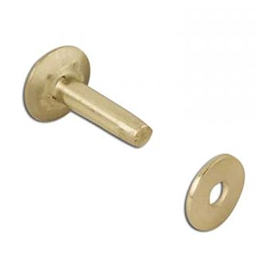 Brass Rivets and Burrs 3/4 #9 50 Per Pack 11281-20 by Tandy Leather von Tandy Leather